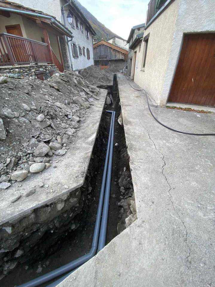 Travaux voirie réseaux divers Haute-Maurienne